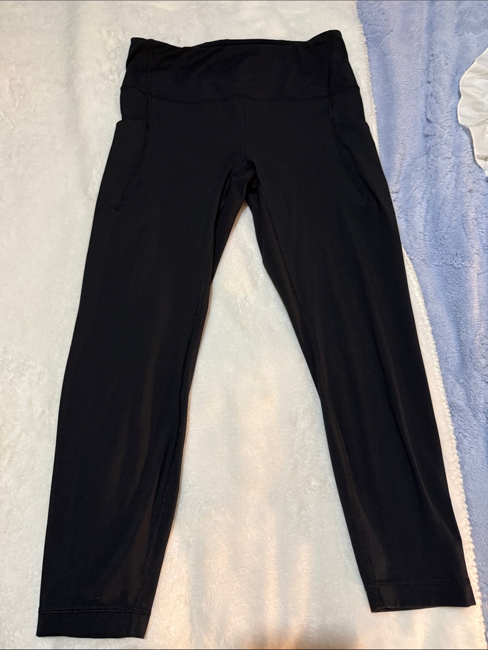 Reflex Black High-Rise Performance Leggings with Pockets